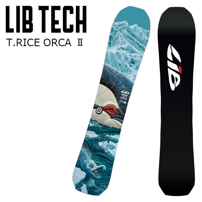 LIBTECH リブテック スノーボード 板 T.RICE ORCA 2 26-27 モデル