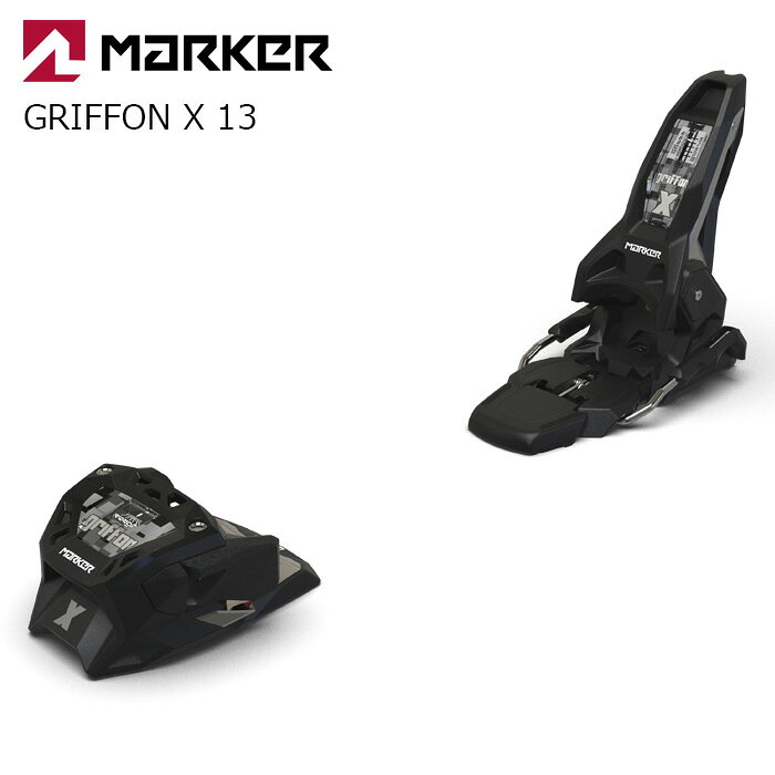 MARKER マーカー スキー ビンディング GRIFFON X 13 GRAPHITE/BLACK （解放値 4.0-13.0） 26-27モデル【単品販売不可】