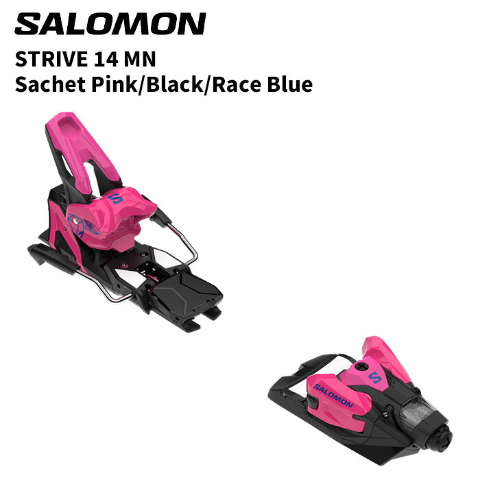 Rakuten - SALOMON サロモン ビンディング STRIVE 14 MN Sachet Pink/Black/Race Blue （解放値 5.0-14.0） 26-27モデル 【単品販売不可】