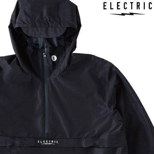 エレクトリック【24/25・ELECTRIC ANORAK JACKET：BLACK】アノラックジャケット　スキー　スノーボード..