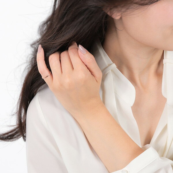 ハート ピンキーリング リング K10PG YG WG 10k 10金 イエロー ピンク ホワイト ゴールド 【プレゼント ギフト】 ▼