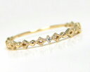 ダイヤモンド ピンキーリング リング K10YG 10k 10金 イエロー ゴールド 【プレゼント ギフト】 ▼