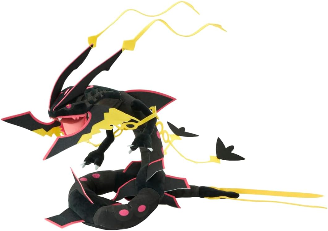 楽天市場】ポケモンセンターオリジナル ぬいぐるみ 黒いメガレックウザ