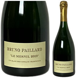 [2013] ブルーノ・パーヤール　ル・メニル・コトー・シャンプノワ [Bruno Paillard Le Mesnil Coteaux Champenois]