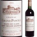 [2004] シャトー・グラン・ポンテ [Chateau Grand Pontet] ( フランス ボルドー サンテミリオン ) ワイン 赤ワイン