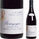 2018 ブルゴーニュ ルージュ ドメーヌ アンヌ フランソワーズ グロ Bourgogne Rouge Domaine Anne-Francoise Gros （フランス ／ ブルゴーニュ） 赤ワイン