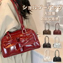 ショルダーバッグ 横長 バッグ リボン レディース ボストンバッグ ミニボストン 小さめ トートバッグ 横長バッグ 肩掛け リボンバッグ バレエコア トレンド おしゃれ 可愛い シルバー ブラック レッド