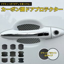 ハンドルプロテクター マグネット ドアガード 車 ドアノブ キズ防止 車用 ホワイト 保護 ドア キズ カギ 爪 ひっかき傷 ドアレバー プロテクター 傷ガード
