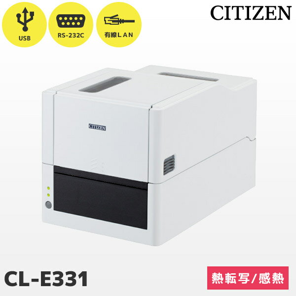 CL-E331 V`YVXeY CITIZEN M]ʁEM xv^[ 4C` 115mmxΉ CL-E331XJWNNAb USB RS232C LLAN b蒠x ×px x PDx t@tH[hx T[}v^[