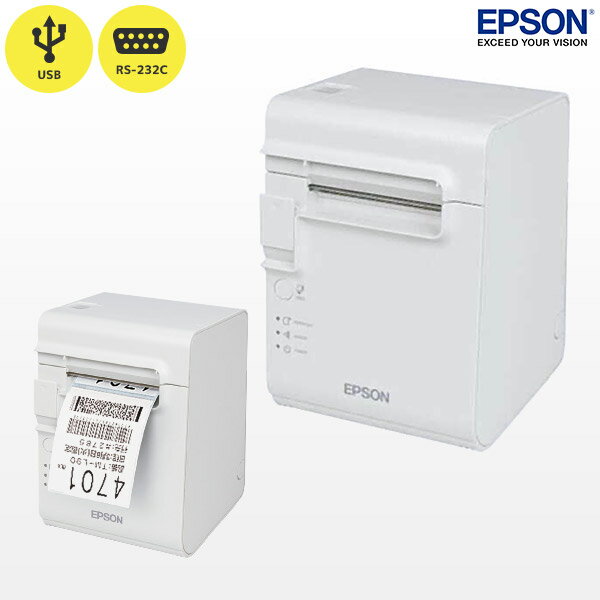 TML90US401 エプソン EPSON レシート ラベルプリンター モノクロモデル TM-L90 USB シリアル接続