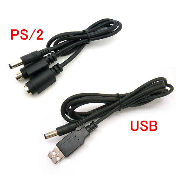 GF12-USB GF12-PS2 エフケイシステム RS232Cバーコードリーダー対応 USB・PS/2 汎用電源供給ケーブル D..