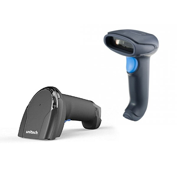 専用スタンド付き MS851 | ユニテック USB接続 ロングレンジ バーコードリーダー レーザースキャナー MS851-SUCB00-SG 5200-900009G | 一次元コード JAN バーコード GS1 | unitech