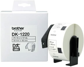 DK-1220 ブラザー brother プレカット 食品表示ラベル 大 感熱ラベルロール紙｜幅39×長さ48mm　1巻620枚｜ブラザーQLシリーズ専用 サーマルラベル 国内正規品 国内保証