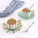 コーヒーカップ セット マグカップ アフタヌーンティー ティーカップ 紅茶 北欧 カップ&ソーサー&匙 陶器 おしゃれ 人気 コップ プレゼント ギフト