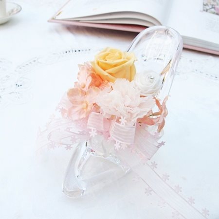 ラ プランセス オレンジ プリザーブドフラワー ギフト ブリザードフラワー フラワーギフト ブリザーブドフラワー プレゼント 母の日 誕生日 結婚祝い 出産祝い 新築祝い ピオレンジ