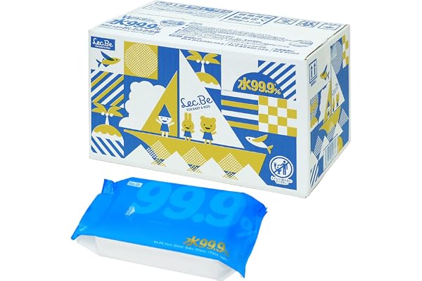 純水 99.9% 水分たっぷり 厚手 おしりふき 54枚×15個 (810枚) コラーゲン モモ葉エキス W保湿成分配合 日本製