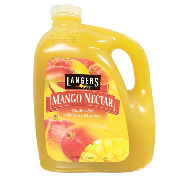 costco コストコ　LANGERS　ランガーズ マンゴーネクター 3.78L　大容量 業務用 果汁入りジュース マンゴージュース　果汁20％　フルーツ　清涼飲料水 通販 オンライン ショッフ&#12442; 食品のサムネイル