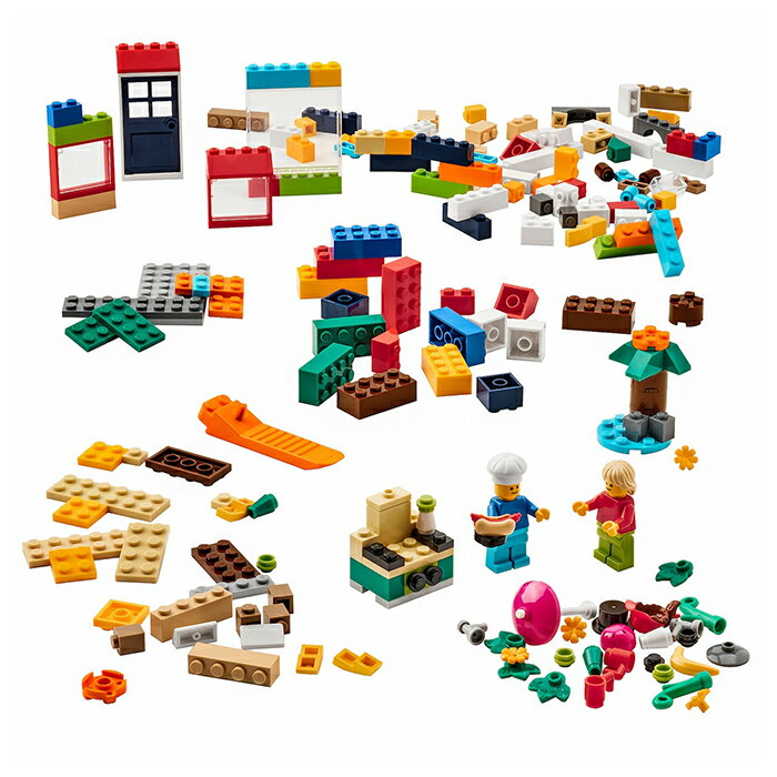 レゴ (LEGO) × イケア (IKEA) コラボ商品 BYGGLEK ビッグレク ブロック 201ピースセット ミックスカラー IKEA イケア おもちゃ 新作 知育 ギフト プレゼント 収納別売り 男の子 女の子 インテリア 大人 子供 子ども ※　 レゴボックスは別売り★