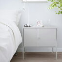 IKEA イケア LIXHULT リックスフルト キャビネット メタル / グレーホワイト 60 x 35 cm 食器棚 収納家具 収納棚 キッチン棚 キッチン...
