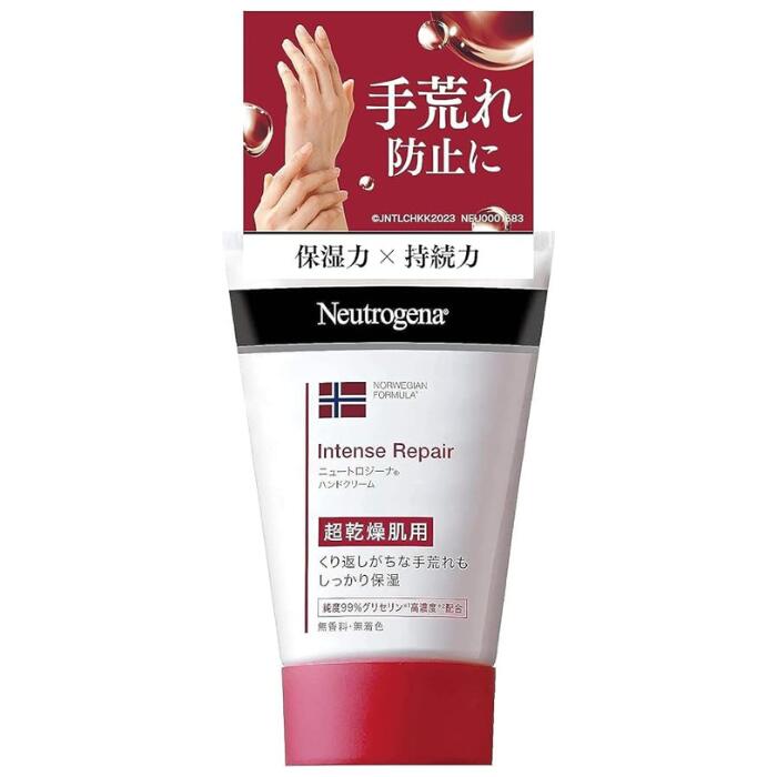 Neutrogena (ニュートロジーナ) ノルウェーフォーミュラ インテンスリペア ハンドクリーム 超乾燥肌用 無香料 単品 50g 50グラム