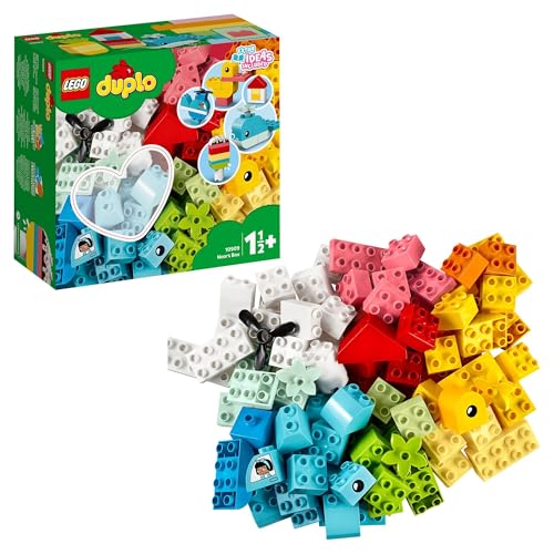 LEGO デュプロのいろいろアイデアボックス ハート 10909 幼児おもちゃ 想像力 創造性 発達玩具 知育 学習玩具 ごっこ遊び 自由遊び レゴ公式 レゴストア デュプロ人気 ギフト 贈り物 入園祝い 出産祝い おもちゃ選び 子供のプレゼント 孫へのプレゼントのサムネイル