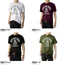 吸汗速乾 Tシャツ メンズ 半袖 カットソー アメカジ プリント ドライ トップス 機能検査済み M L LL 3L 4L【D2L】【パケ2】