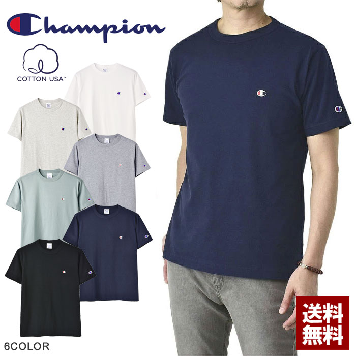 Champion チャンピオン Tシャツ メンズ 半袖 コットン 綿Tシャツ カットソー トップス 正規品 C3-X352