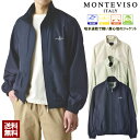MONTEVISO ITALY 吸水速乾 ブルゾン DRY 背裏メッシュ ベンチレーション 反射プリント ジップアップ 軽い着心地 2024新作【B3L】【パケ1】【A】