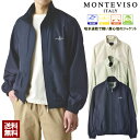 MONTEVISO ITALY 吸水速乾 ブルゾン DRY 背裏メッシュ ベンチレーション 反射プリント ジップアップ 軽い着心地 2024…