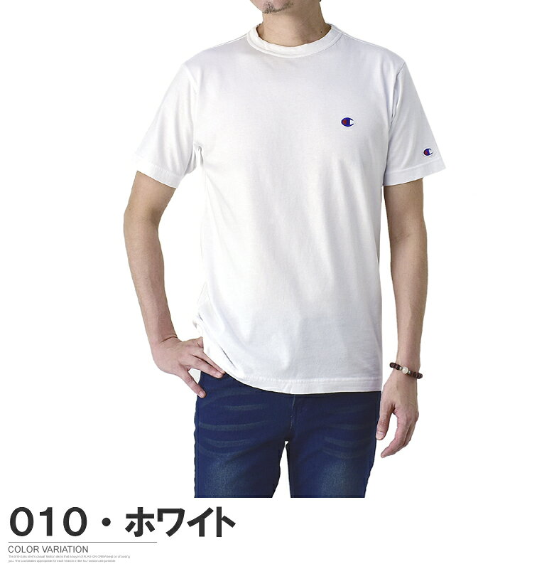 Champion チャンピオン Tシャツ メンズ 半袖 コットン 綿Tシャツ カットソー トッ...