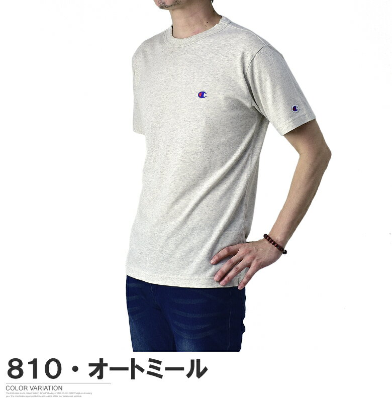 Champion チャンピオン Tシャツ メンズ 半袖 コットン 綿Tシャツ カットソー トッ...