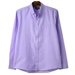ENFÖLD パープル ボタン付きシャツ 38 COMBI LONG-SHIRT｜38｜WHT｜SHIRTS AND BLOUSES｜|ENFÖLD OFFICIAL