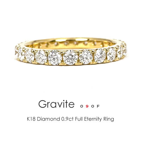 ե륨˥ƥ K18  0.9ct k18 󥰡Gravite 090fϥ ե륨 ץ...