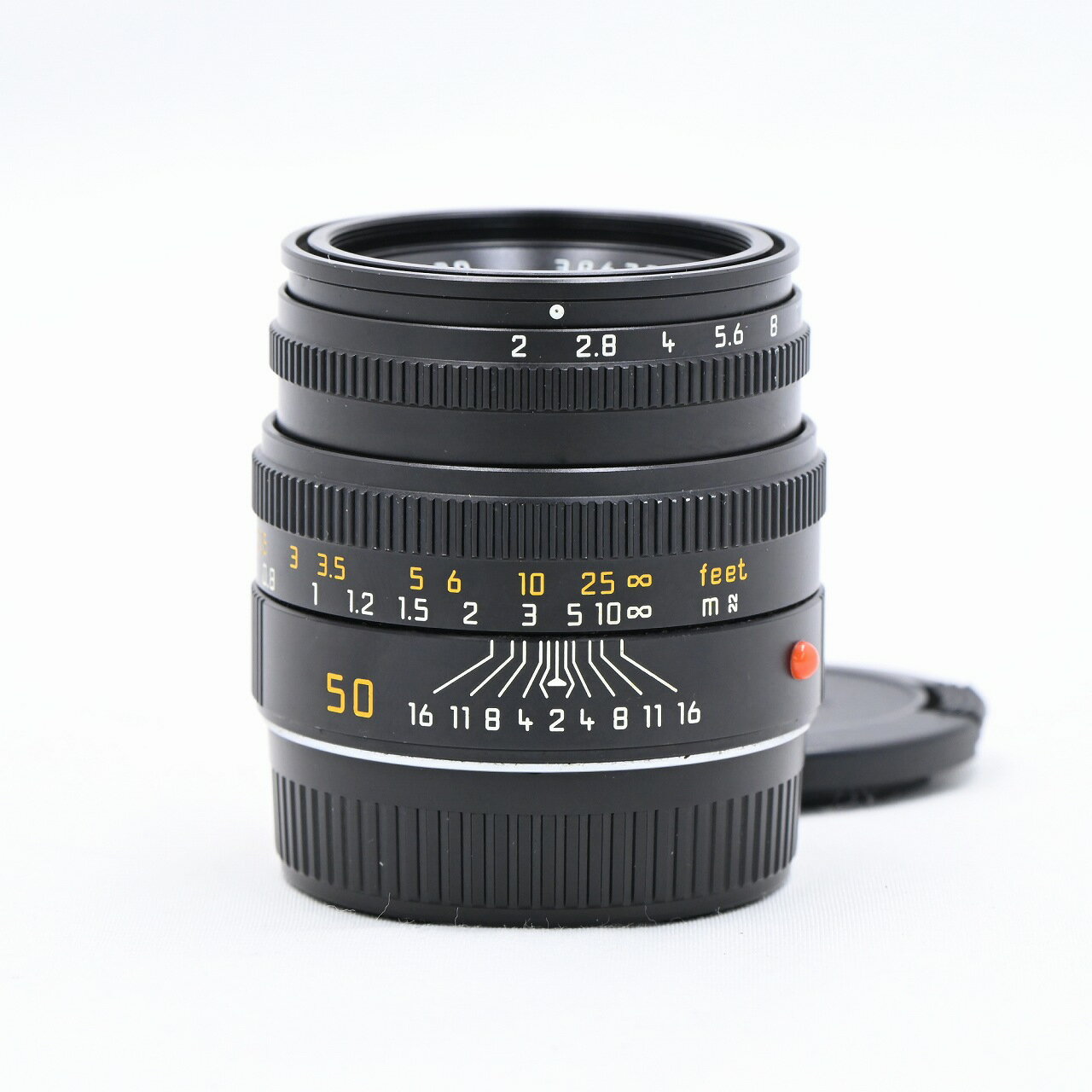 ライカ Leica SUMMICRON-M 50mm F2 ズミクロン 第4世代 4th E39 ブラック 交換レンズ【中古】