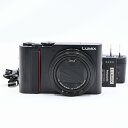 パナソニック Panasonic LUMIX DC-TX2 ブラック コンパクトデジタルカメラ【中古】