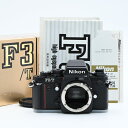 Nikon ニコン F3/T ボディブラック フィルムカメラ【中古】