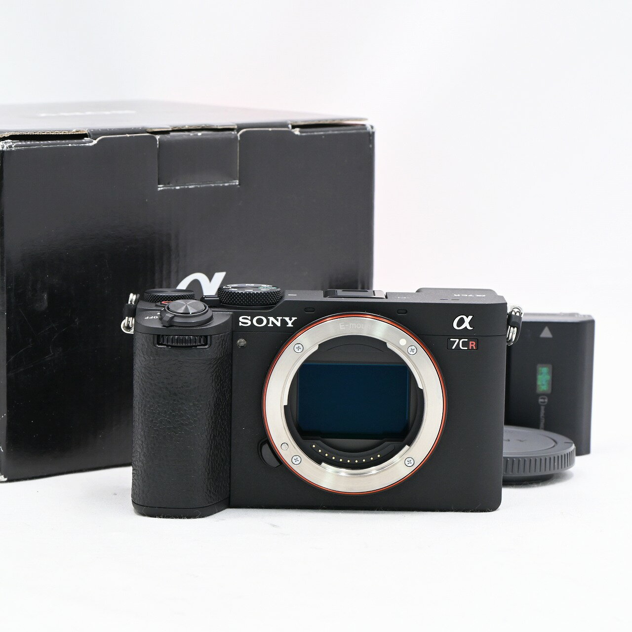 SONY ソニー α7CR ボディ ブラック ILCE-7CR B ミラーレス一眼レフカメラ【中古】