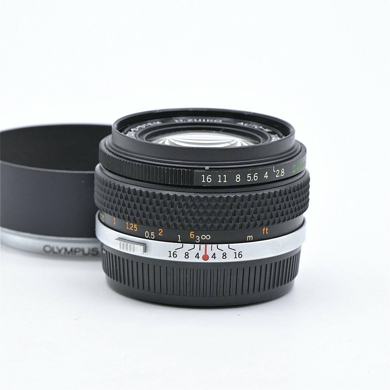 OLYMPUS オリンパス OM-SYSTEM H.ZUIKO AUTO-W 24mm F2.8 交換レンズ【中古】