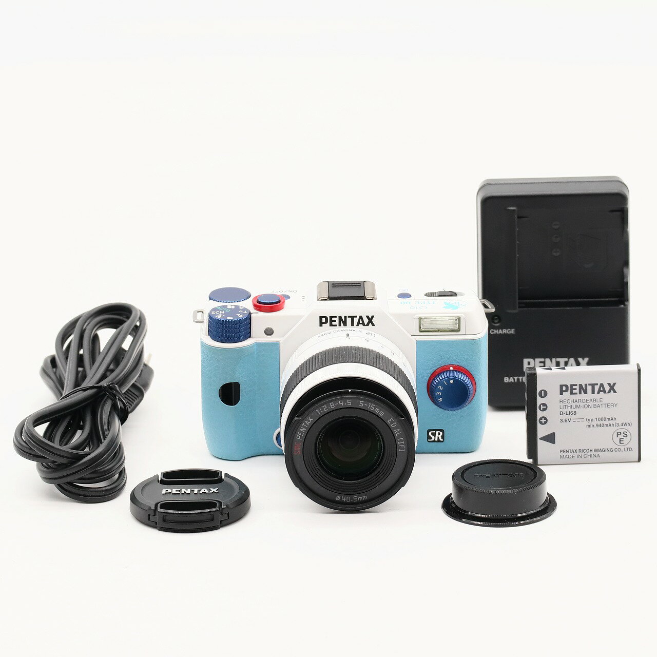 ペンタックス PENTAX Q10 ズームレンズキット TYPE00:レイ ミラーレス一眼レフカメラ【中古】