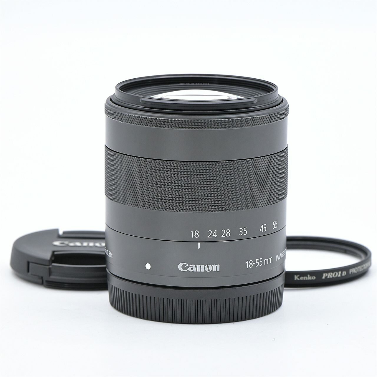 Canon キヤノン EF-M18-55mm F3.5-5.6IS STM 交換レンズ【中古】
