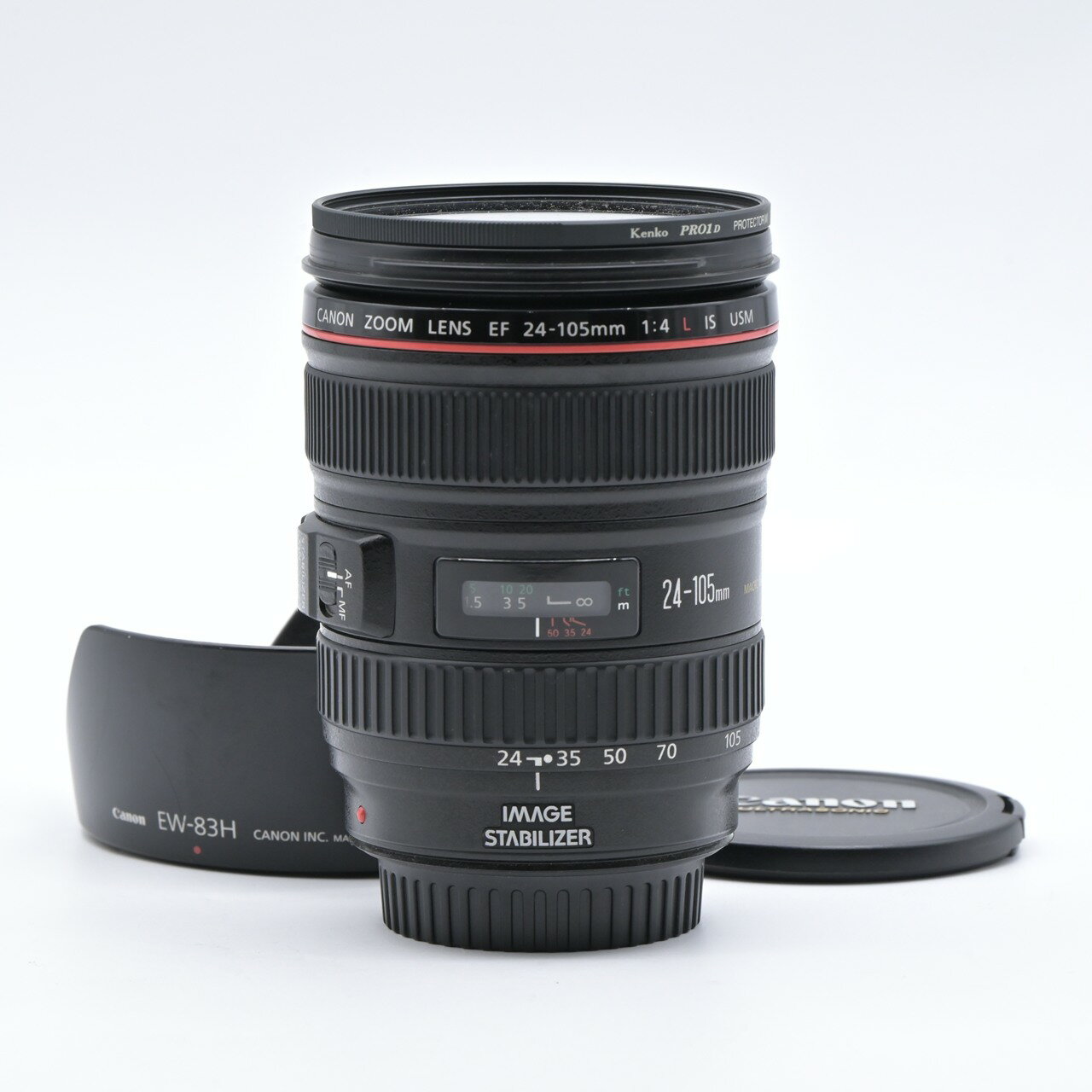 Canon キヤノン EF24-105mm F4L IS USM 交換レンズ【中古】