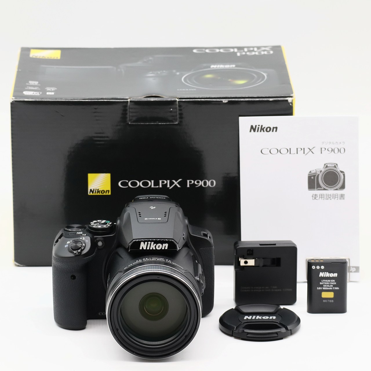 ニコン Nikon COOLPIX P900 ブラック コンパクトデジタルカメラ【中古】
