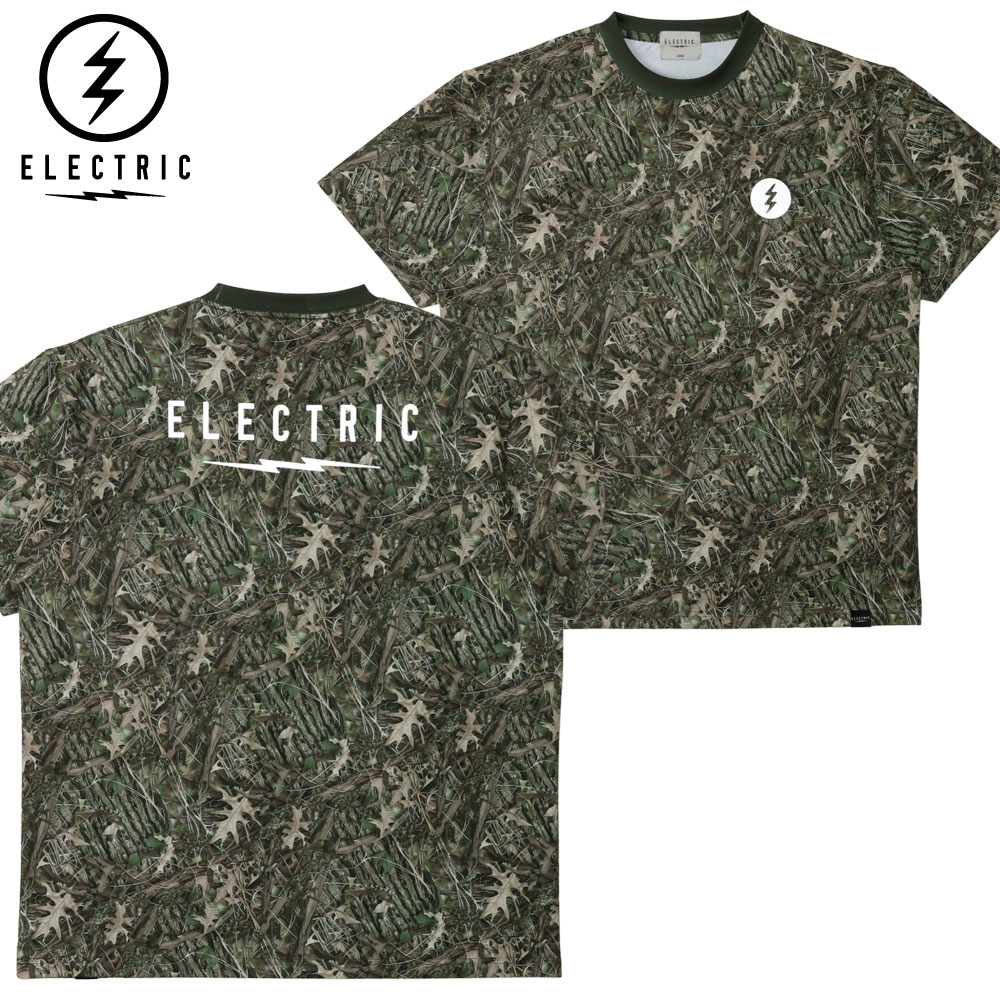 Rakuten - 【ELECTRIC /エレクトリック】Tシャツ 半袖 ドライ/ICON LOGO DRY S/S TEE E26ST31C ELECTRIC｜吸汗速乾 接触冷感 防蚊 UVカット 釣り キャンプ アウトドア ストリート スケーター ファッション