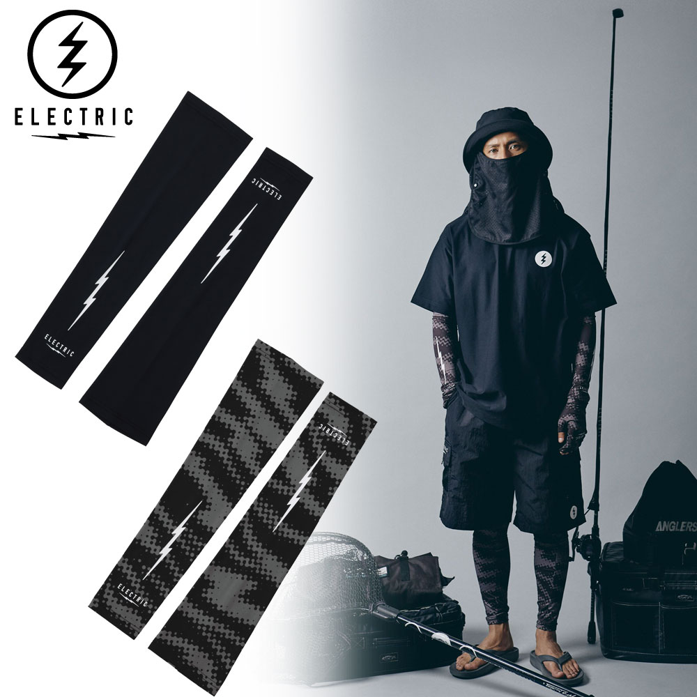 【ELECTRIC /エレクトリック】アームスリーブ/SUN ARM SLEEVE EA75｜アームカバー UVカット スポーツ アウトドア 釣り ゴルフ
