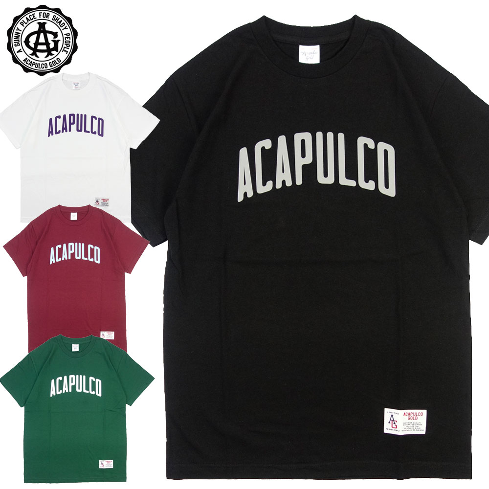 【Acapulco Gold/アカプルコゴールド】Tシャツ 半袖/VARSITY TEE｜ストリート スケーター メンズ レデ..