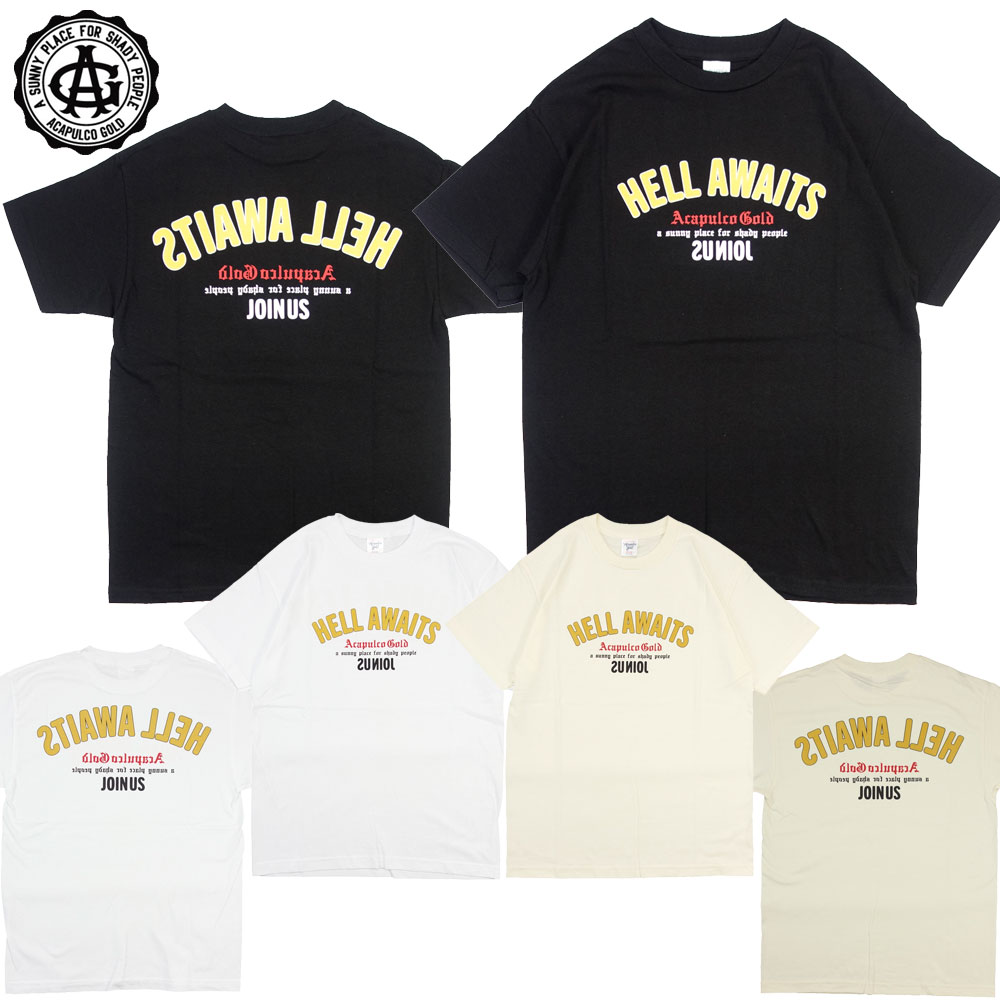 【Acapulco Gold/アカプルコゴールド】Tシャツ 半袖/JOIN US TEE｜ストリート スケーター メンズ レデ..