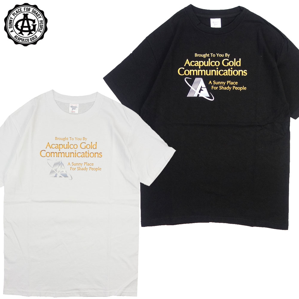 【Acapulco Gold/アカプルコゴールド】Tシャツ 半袖/NETWORK TEE｜ストリート スケーター メンズ レデ..