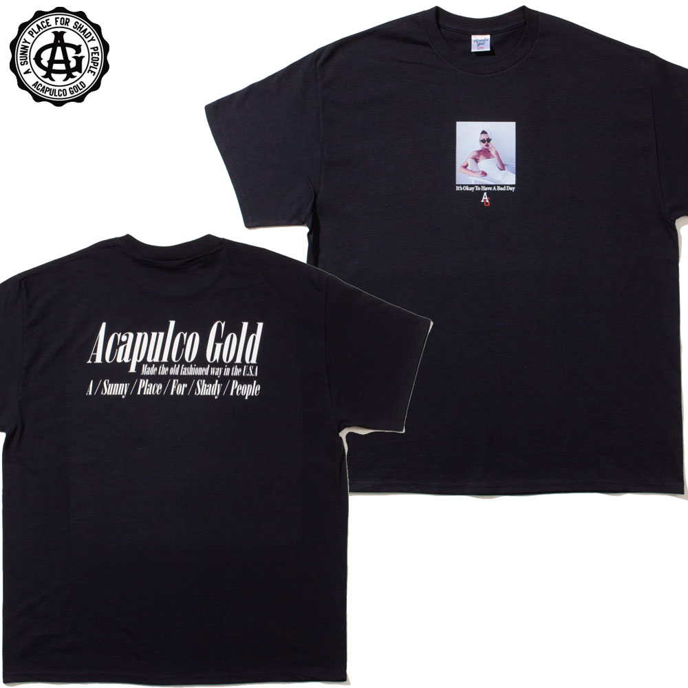 Rakuten - 【Acapulco Gold/アカプルコゴールド】コットン Tシャツ 半袖/BAD DAY TEE｜メンズ レディース ストリート スケーター ファッション