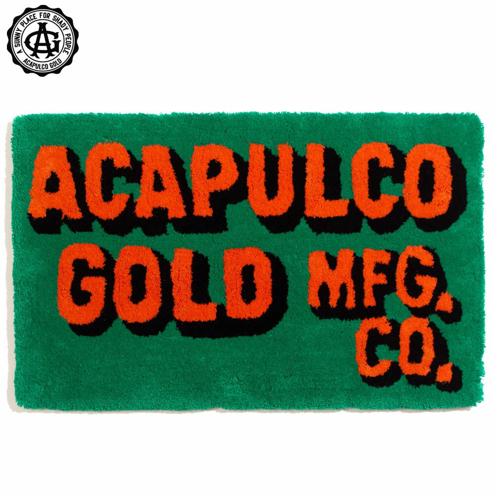 Rakuten - 【Acapulco Gold/アカプルコゴールド】ラグマット/TEAM TUFTED RUG AG SM25-21｜インテリア 日本製 高級 ファブリック