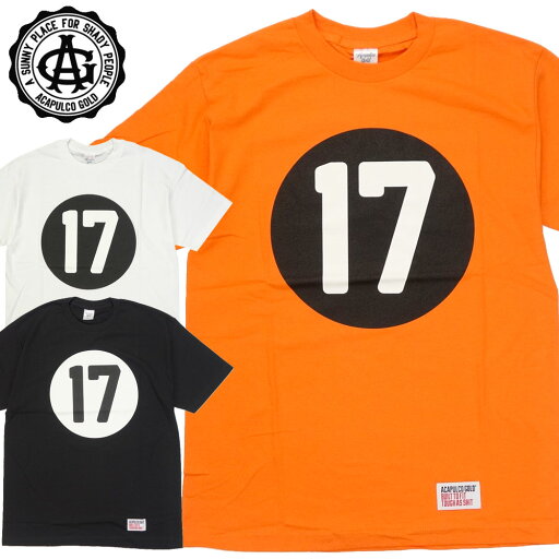 【SALE】【Acapulco Gold/アカプルコゴールド】AG=17 TEE/半袖 Tシャツ 【SALE】【Acapulco Gold/アカプルコゴールド】AG=17 TEE/半袖 Tシャツ